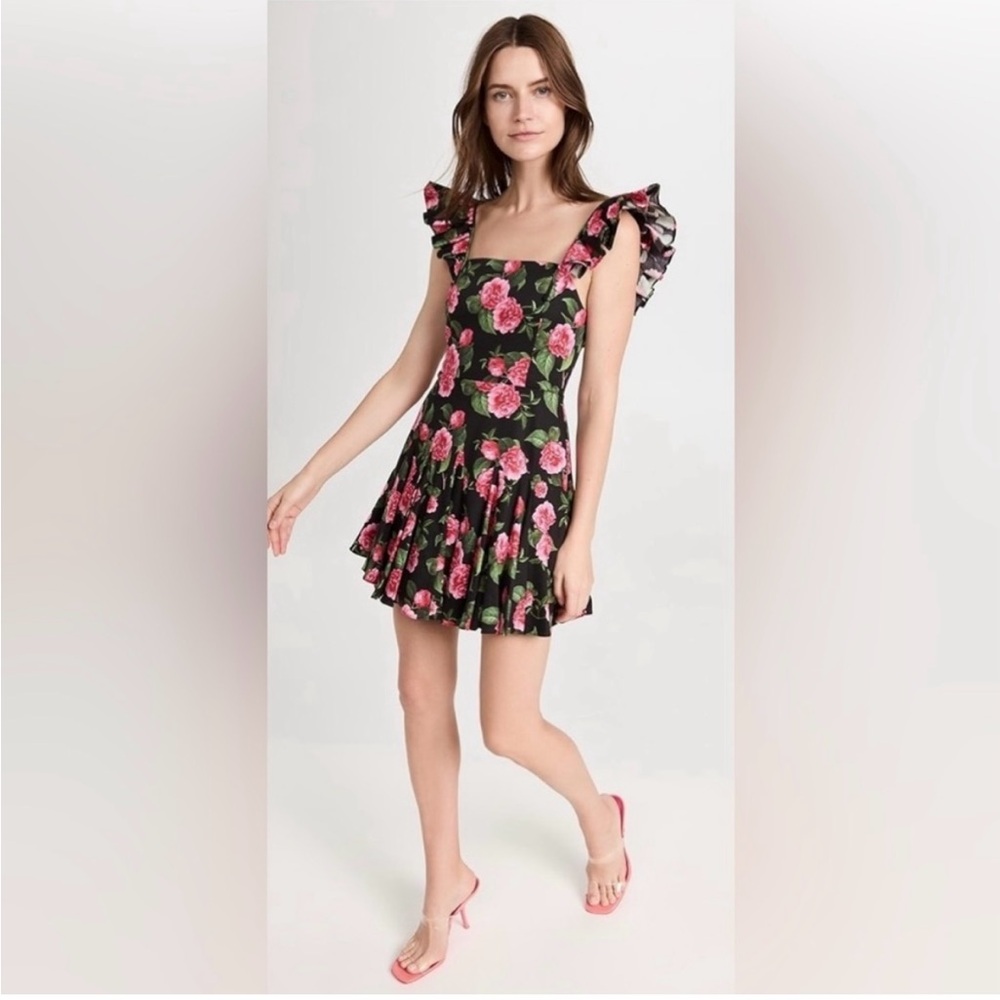 Alice + Olivia floral dress